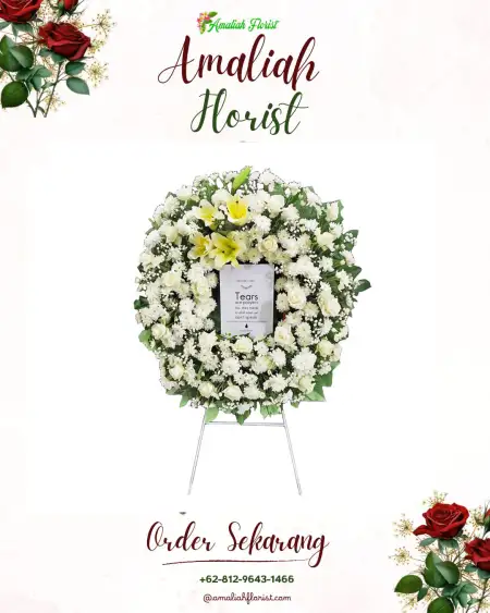 Krans Bunga Duka Ciagel